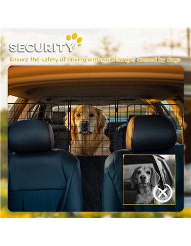 PawHut Dog Guard for Cars, Vans, Vehicles, with 93-150cm Adjustable Width