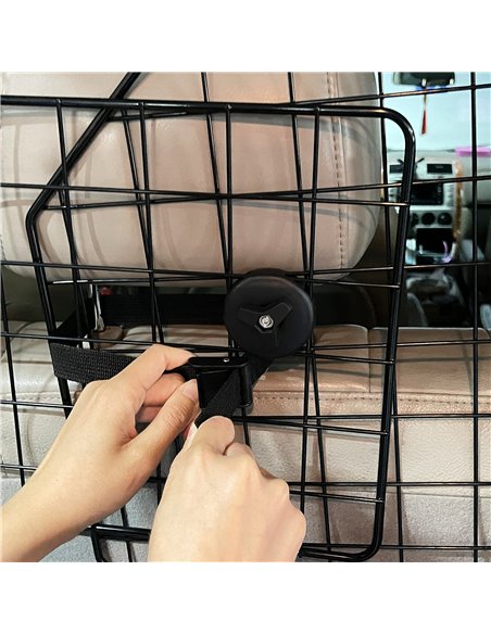PawHut Dog Guard for Cars, Vans, Vehicles, with 93-150cm Adjustable Width - pic 143775 | FastDaddyshop