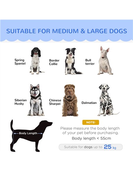 PawHut Dog Sofa, Pet Couch Bed for Medium, Large Dogs, with Legs, Cushion - Grey - pic 144032 | FastDaddyshop