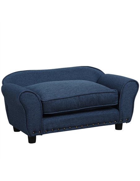 PawHut Dog Sofa for XS and S Size Dogs, Pet Chair Couch with Thick Sponge Padded Cushion, Kitten Lounge Bed with Washable Cover, - pic 144101 | FastDaddyshop