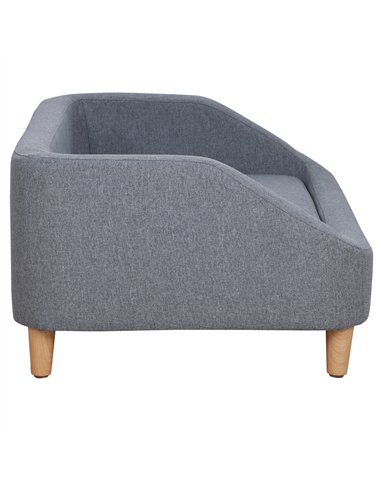 PawHut Dog Sofa, pet Bed, with Soft Cushion, Washable Cover, for Small, Medium & Large Dogs - Grey