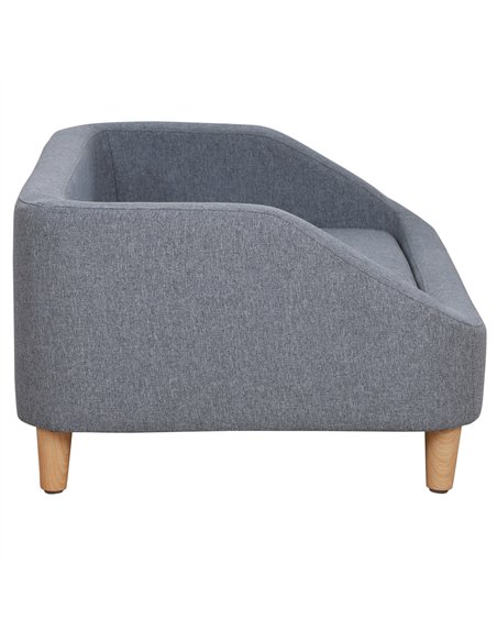 PawHut Dog Sofa, pet Bed, with Soft Cushion, Washable Cover, for Small, Medium & Large Dogs - Grey - pic 144117 | FastDaddyshop