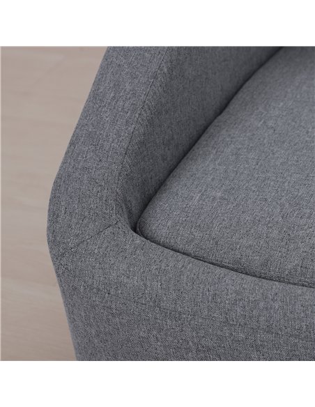 PawHut Dog Sofa, pet Bed, with Soft Cushion, Washable Cover, for Small, Medium & Large Dogs - Grey - pic 144118 | FastDaddyshop
