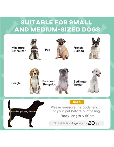 PawHut Cooling Raised Pet Bed w/ Washable Breathable Mesh, for Small Medium Dogs, 76 x 61 x 69.5cm - Light Grey - pic 144302 | FastDaddyshop