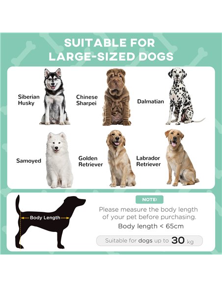 PawHut Cooling Raised Pet Bed w/ Washable Breathable Mesh, for Large Dogs, 106 x 76 x 94cm - Light Grey - pic 144311 | FastDaddyshop