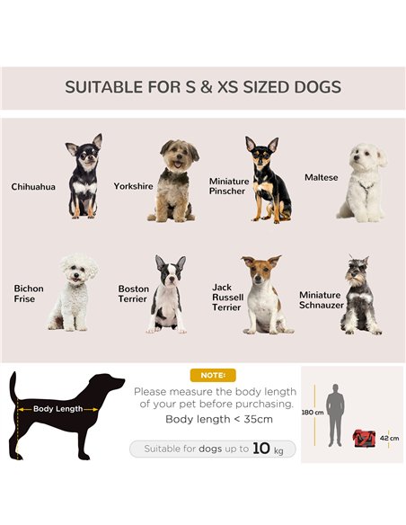 PawHut Foldable Pet Carrier for Small and Miniature Dogs, Portable Cat Carrier Soft Side Pet Travel Crate with Removable Mat, St - pic 144438 | FastDaddyshop
