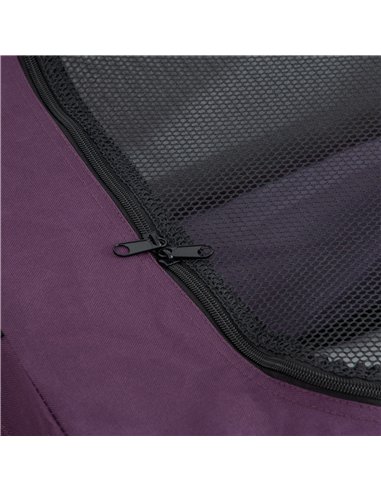 PawHut 90cm Pet Carrier Bag, with Cushion for Medium, Large Dogs - Purple