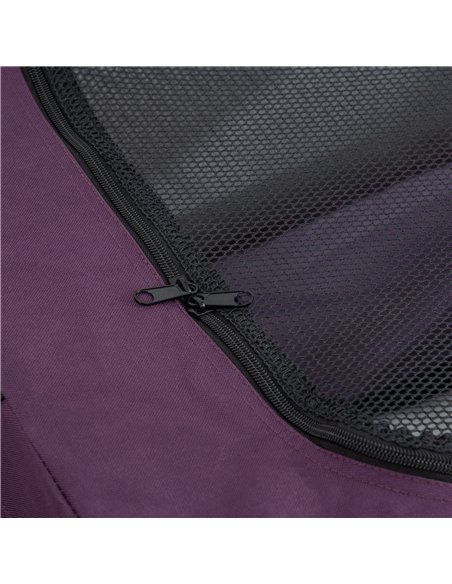 PawHut 90cm Pet Carrier Bag, with Cushion for Medium, Large Dogs - Purple - pic 144847 | FastDaddyshop