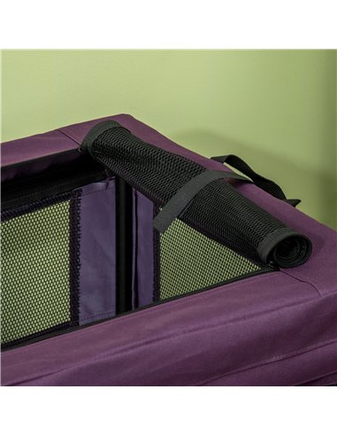 PawHut 69cm Pet Carrier, with Cushion, for Miniature and Small Dogs - Purple
