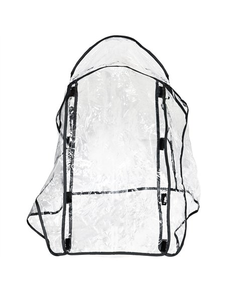 PawHut Rain Cover for Dog Pram Stroller, with Front and Rear Entry - pic 145169 | FastDaddyshop