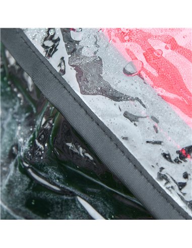 PawHut Rain Cover for Dog Pram Stroller, with Front and Rear Entry
