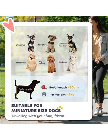 PawHut Umbrella Structure Dog Stroller, Lightweight & Portable Dog Pram w/ Shoulder Strap, Storage Bag & Cup Holder, Dark Green