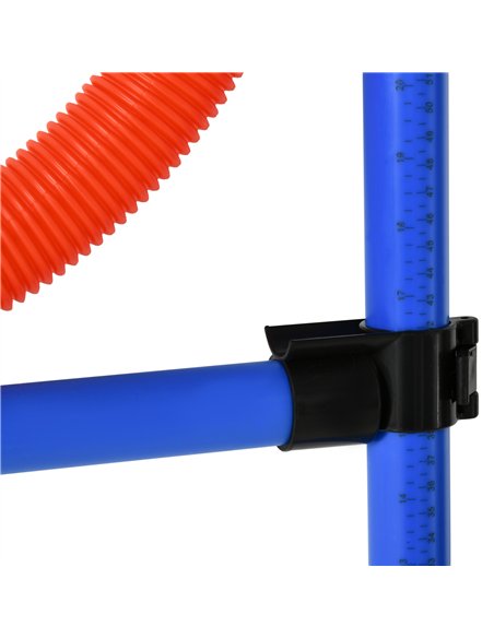 PawHut Pet Agility Training Equipment Dog Play Run Jump Obedience Training Set Adjustable (Pole + Hoop + Hurdle) - pic 145584 | FastDaddyshop