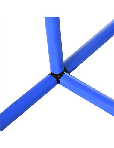 PawHut Four-Piece Portable Dog Agility Equipment - Blue