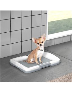 PawHut Dog Toilet Tray for Training Dogs, Dog Litter Tray for Indoor, Outdoor, 47 x 34 x 6cm 2