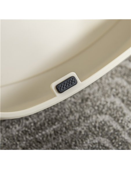 PawHut Foldable Pet Stairs Portable Dog Steps 3-Step Design with Non-slip Mats for High Beds, Sofas, 49 x 38 x 38 cm, Cream - pic 145925 | FastDaddyshop