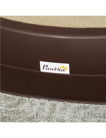 PawHut Foldable Pet Stairs Portable Dog Steps 3-Step Design with Non-slip Mats for High Beds, Sofas, 49 x 38 x 38 cm, Brown - pic 145936 | FastDaddyshop