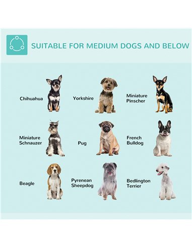 PawHut Adjustable Pet Grooming Arm, with Clamp, Haunch Holders & Grooming Loop - Sliver-Tone