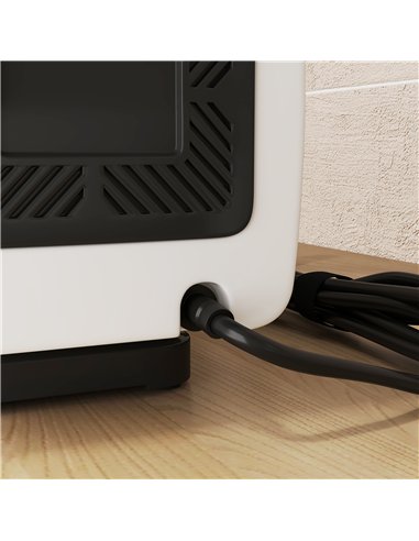 PawHut 2200W Dog Hair Dryer with Auto Adjustable Temperature & Airflow, 3 Nozzles, Digital Screen, for Dogs Cats, White