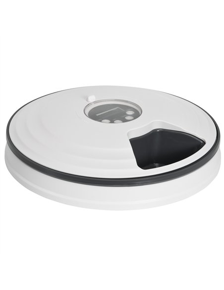 PawHut Automatic Pet Dog Cat Feeder w/ Digital Timer Six-Meal Food Dispenser - pic 146369 | FastDaddyshop