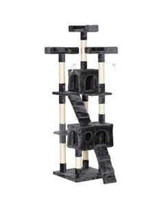 PawHut Cat Tree Scratching House, Activity Play Centre