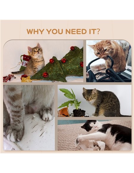 PawHut 4PCs Wall-Mounted Cat Shelves w/ Scratching Post, Hammock, Nest - Dark Grey - pic 147229 | FastDaddyshop