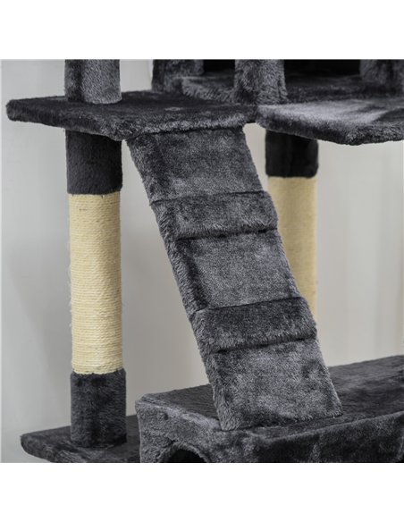 PawHut Cat Tree Scratching House, Activity Play Centre - pic 147618 | FastDaddyshop