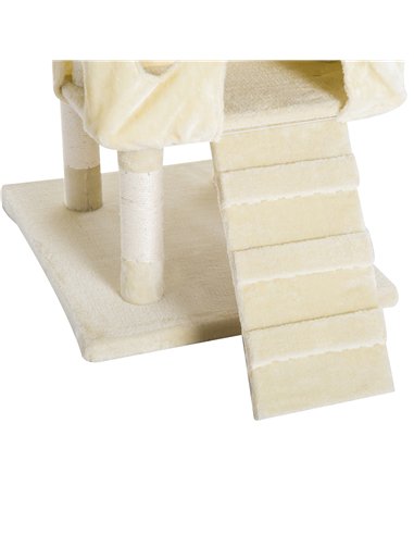 PawHut Cat Tree for Indoor Cats Play Tower Activity Center Kitten Scratch Post Climbing Tower 181 cm