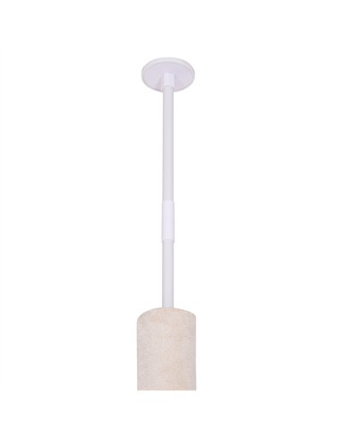 PawHut Floor to Ceiling Cat Tree for Indoor Cats 5-Tier Kitty Tower Climbing Activity Center Scratching Post Adjustable Height 2