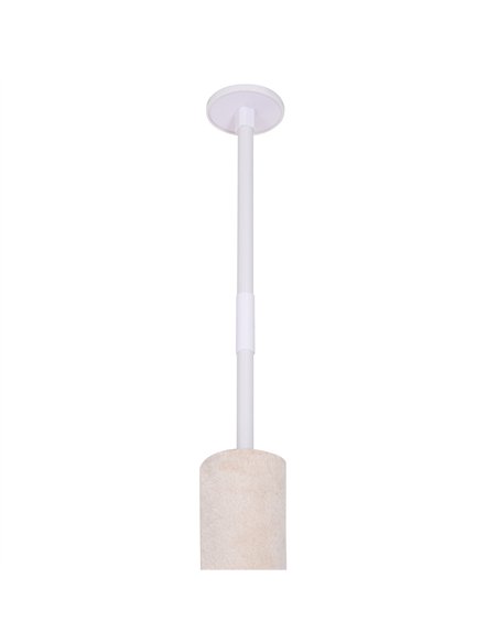 PawHut Floor to Ceiling Cat Tree for Indoor Cats 5-Tier Kitty Tower Climbing Activity Center Scratching Post Adjustable Height 2 - pic 147772 | FastDaddyshop