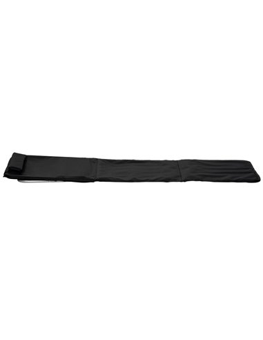 Outsunny Set of 2 Foldable Garden Beach Chair Mat, Sun Lounger Seats with Carry Bag, Black