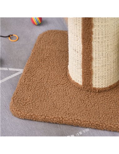 PawHut 91cm Cat Tower Scratching Posts Cat Tree for Indoor Cats Kitten Activity Centre Brown