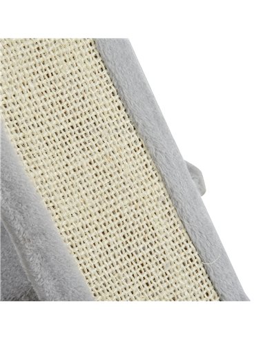 PawHut Cat Tree for Indoor Cats 83cm Cat Scratching Post Scratch Board Kitten Tower Climbing Frame Grey