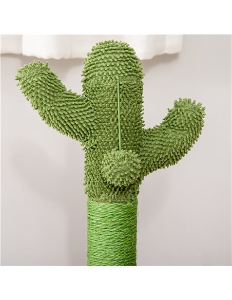 PawHut Cat Tree Cactus Sisal Scratching Post for Indoor Cats Play Tower Kitten Furniture with Hanging Ball Interactive Fun Rolle - pic 148131 | FastDaddyshop