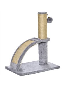 PawHut Cat Tree for Indoor Cats Climbing Activity Center Kitten Tower Furniture with Jute Post Scratching Massage Board Hanging 
