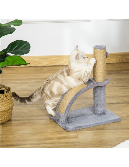 PawHut Cat Tree for Indoor Cats Climbing Activity Center Kitten Tower Furniture with Jute Post Scratching Massage Board Hanging  - pic 148170 | FastDaddyshop