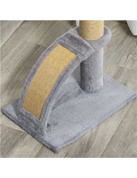 PawHut Cat Tree for Indoor Cats Climbing Activity Center Kitten Tower Furniture with Jute Post Scratching Massage Board Hanging  - pic 148177 | FastDaddyshop