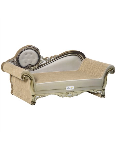 PawHut Cat Furniture, with Scratching Pad & Catnip - Brown - pic 148268 | FastDaddyshop