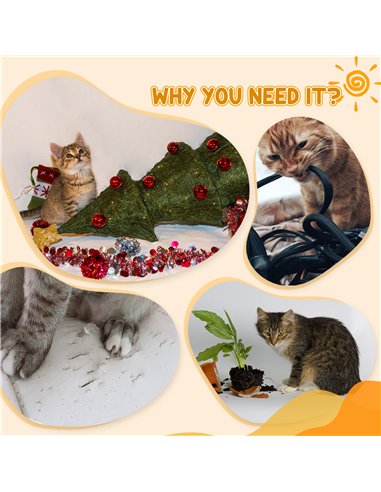 PawHut 70cm Height Cat Post Tree Scratching Barrel Sisal Activity Center Condo Kitten Bed Scratcher Climbing Climber Play House 
