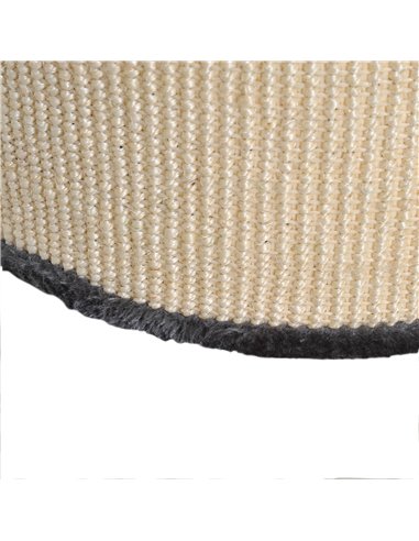 PawHut 70cm Height Cat Post Tree Scratching Barrel Sisal Activity Center Condo Kitten Bed Scratcher Climbing Climber Play House 