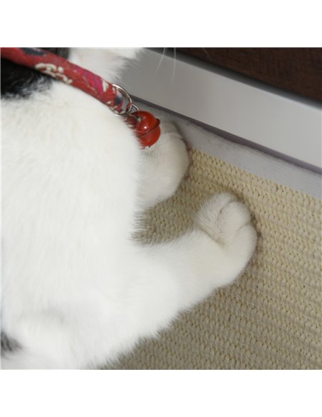 PawHut Cat House Bed Cat Scratching Cube for Small Cat Pet Furniture with Removable Scratching Pad and Soft Cushion White - pic 148787 | FastDaddyshop