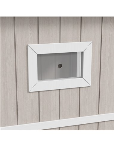 PawHut Outdoor 2 Tiers Wooden Cat Shelter w/ Removable Bottom, Escape Doors, Asphalt Roof, for 1-2 Cats - Light Grey
