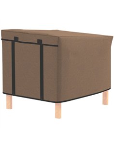 PawHut Waterproof Rabbit Hutch Cover for X-D2-0047 and Similar Model Rabbit Hutch, 43 x 52 x 37 cm, Brown