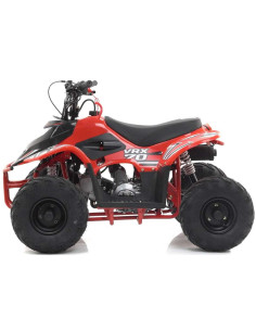 Apollo Micro Kids 70cc Automatic VRX70 Petrol Quad Bike, ATV - Red, pic1 2