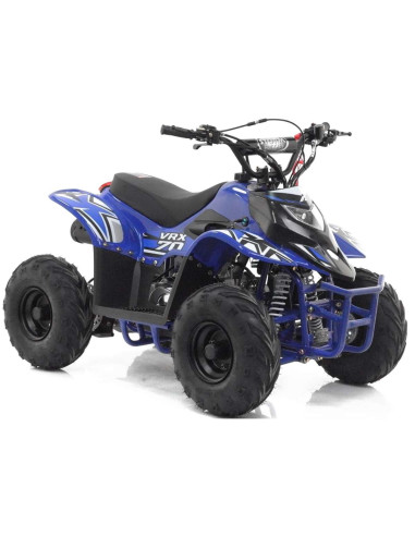 Apollo Micro Kids 70cc Automatic VRX70 Petrol Quad Bike, ATV - Blue, pic4