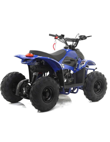 Apollo Micro Kids 70cc Automatic VRX70 Petrol Quad Bike, ATV - Blue, pic6
