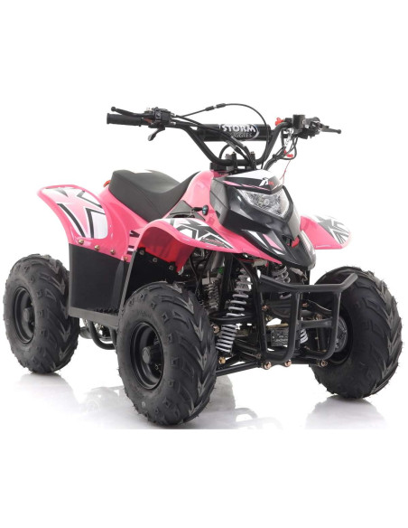 Apollo Micro Kids 70cc Automatic VRX70 Petrol Quad Bike, ATV - Pink, pic4 - pic 150090 | FastDaddyshop