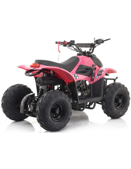 Apollo Micro Kids 70cc Automatic VRX70 Petrol Quad Bike, ATV - Pink, pic5 - pic 150091 | FastDaddyshop