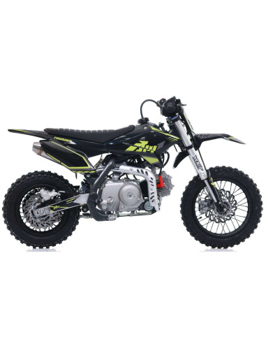 RFN Racing 70cc Thunder Fully Auto Kids Pit Bike 12/10", Black, pic2