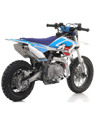 RFN Racing 70cc Thunder Fully Auto Kids Petrol Pit Bike 12/10" - Blue, pic3